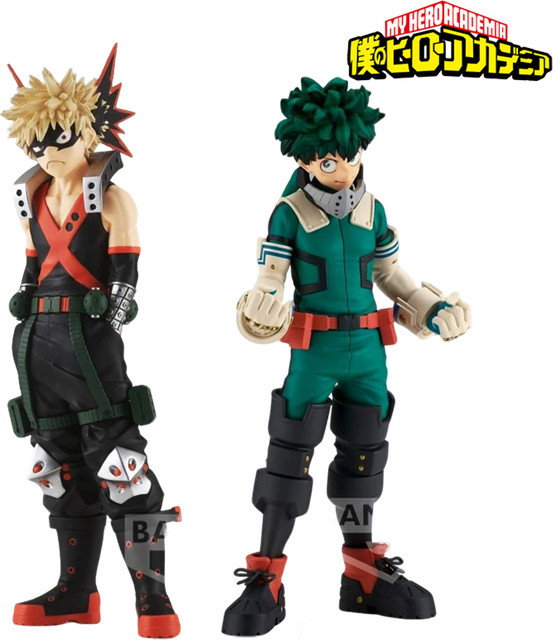 Bandai My Hero Academia Bakugou Katsuki Midoriya Izuku, Actionfiguren, Kunststoff, Bunt / Mehrfarbig - Bild 1