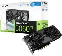 PNY GeForce RTX 5060 Ti OC Grafikkarte, 16GB, Schwarz - Bild 1