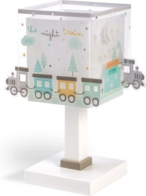 Dalber LED Nachtlicht Zug für Kinder als Nachttischlampe in Grün und Transparent Multicolor - Bild 1