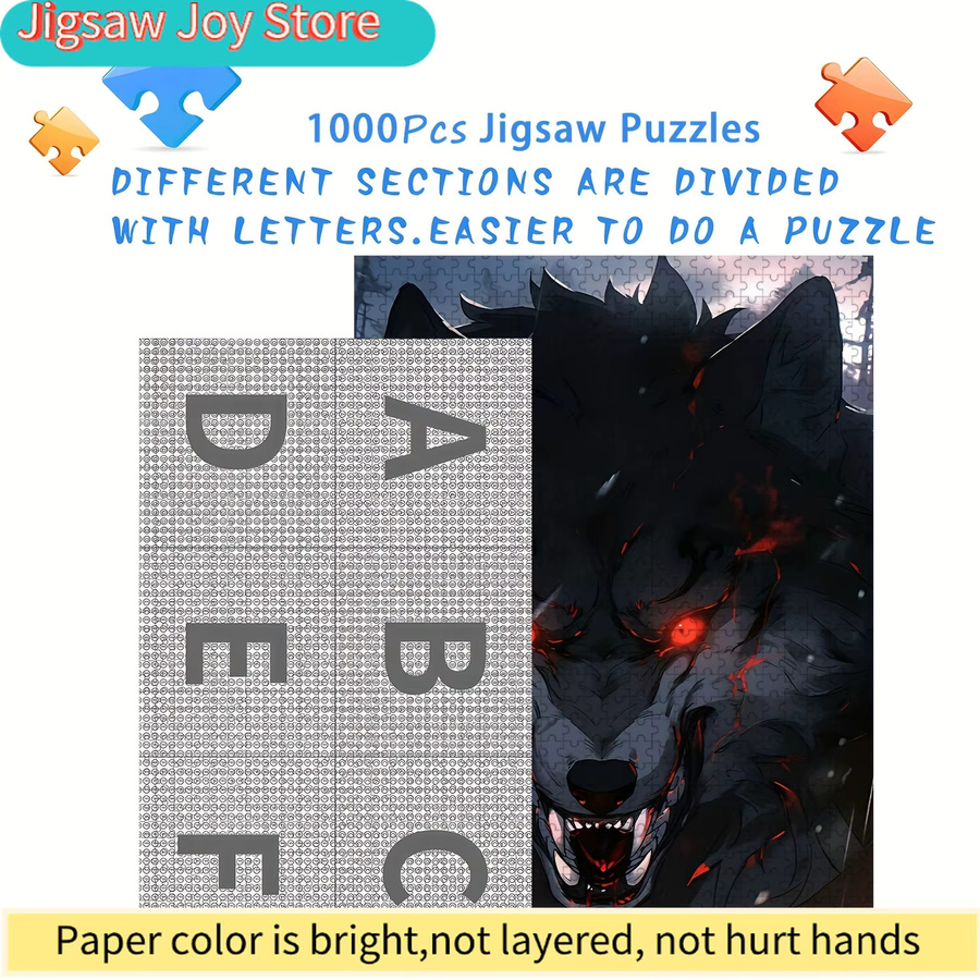 Porta Wolf King Puzzle, 1.000 Teile - Bild 4