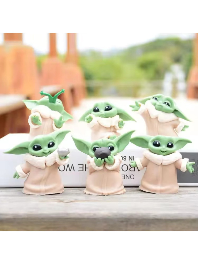 Hasbro Star Wars Baby Yoda Darth Action Figuren, 6-teiliges Set - Bild 3