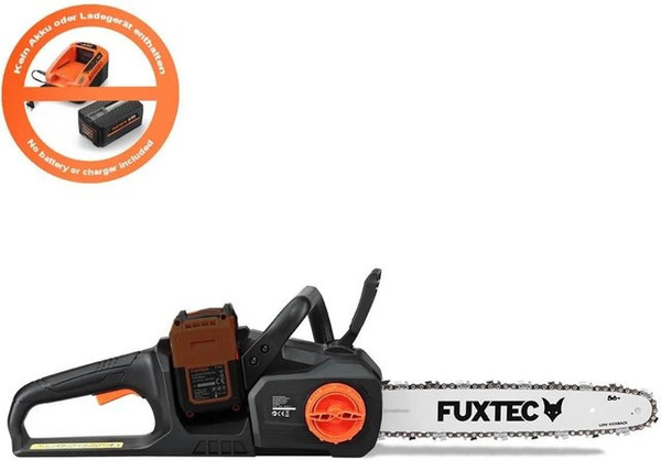 FUXTEC Akku Kettensäge FX-E2KS in Schwarz mit 2x 20V Akkus