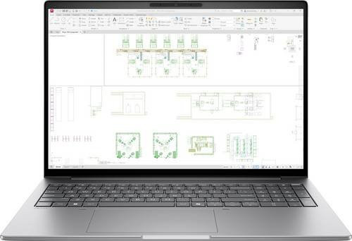 HP Notebook DM4Y2ET in Silber mit 16 Zoll 2.5K Display, Intel Prozessor, 6GB RAM und 2TB SSD, deutsche QWERTZ-Tastatur - Bild 1