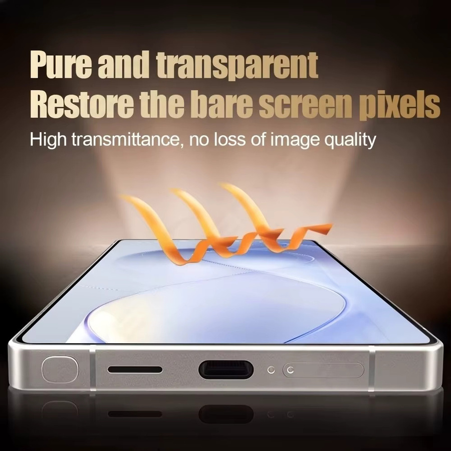 2 Stück Ultra-Klare Displayschutzfolie aus Glas für Samsung Galaxy S25, Transparent, mit Ein-Klick-Installation - Bild 3