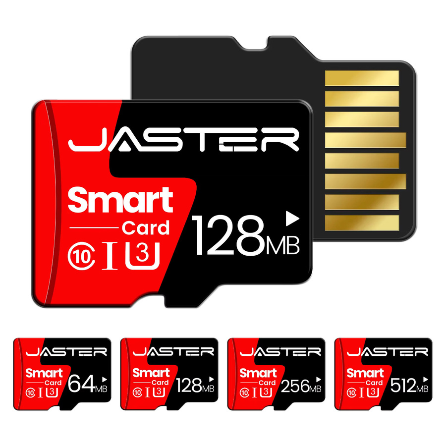 JASTER SD-Karte Klasse 10 Hochgeschwindigkeits-Speicherkarte für Handys und Kameras mit 512MB Kapazität - Bild 2