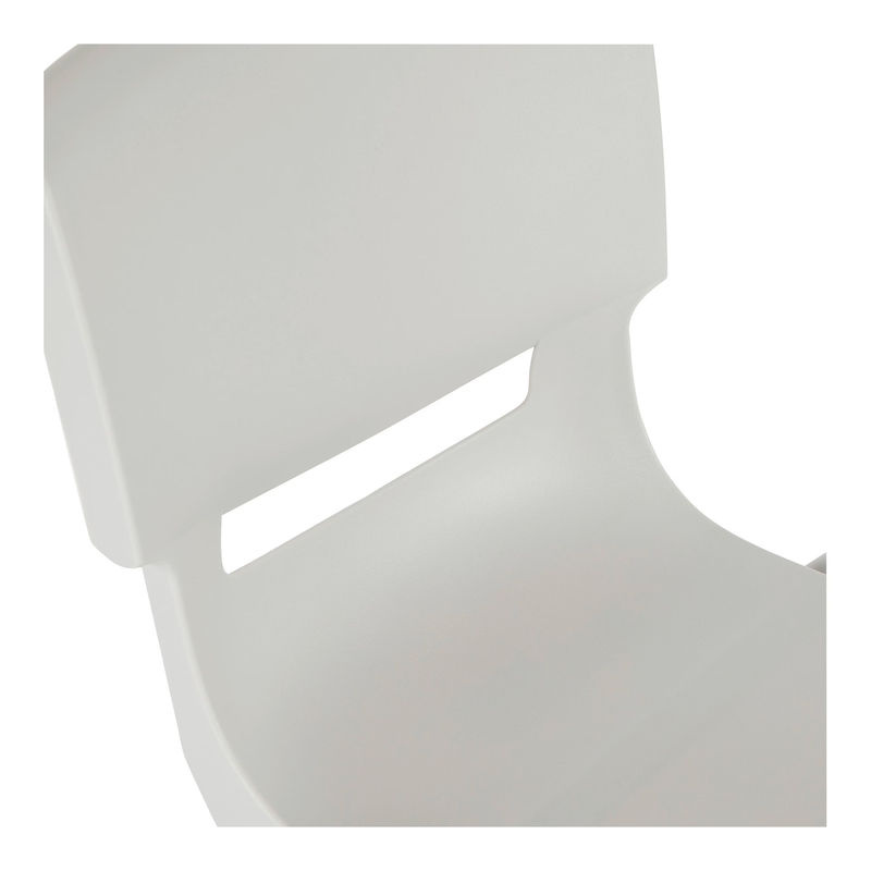 Bieco Kinderstuhl aus Kunststoff in Grau, B/T/H: 36,0 x 34,0 x 51,5 cm - Bild 2