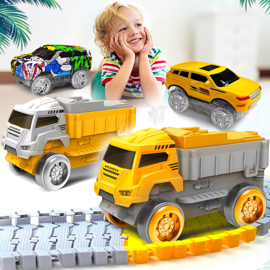 TONERJU Dinosaurier, Elektrisches Schienenauto, Schienenspielzeugauto - Bild 4