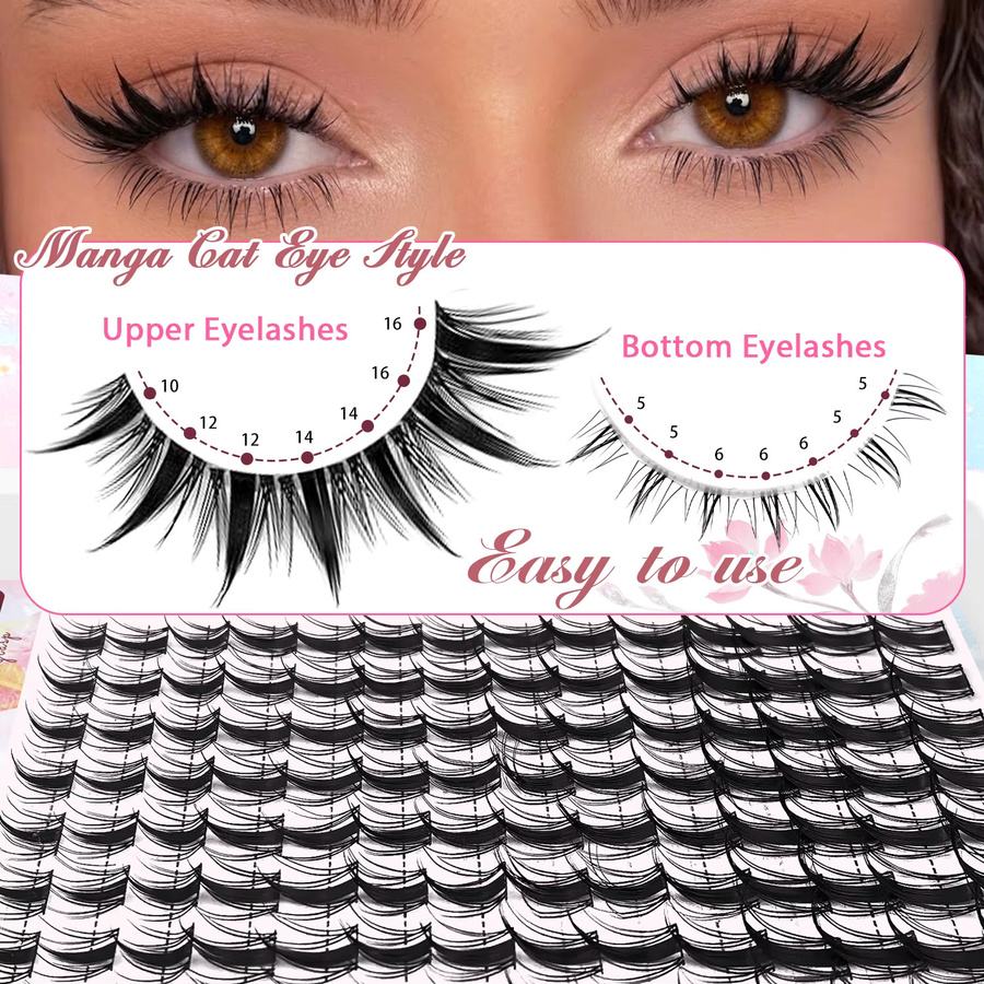 Eimny Wimpernverlängerungsset, Black, Unisex - Bild 3