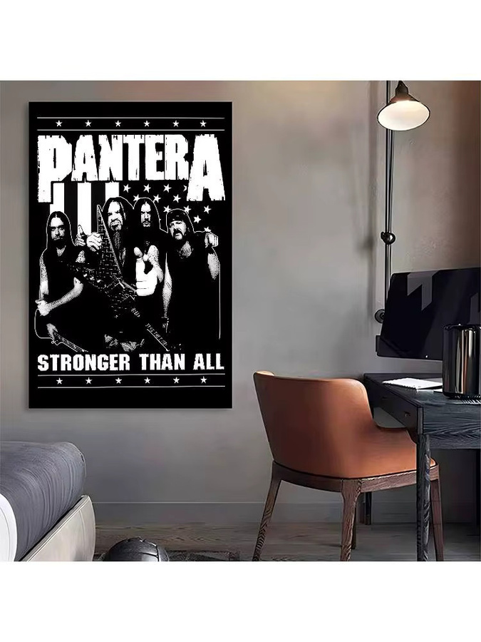 Vintage Poster Pantera Album Wanddekoration aus Papier für dein Zuhause oder Café, B/H: 10 x 15 cm - Bild 5