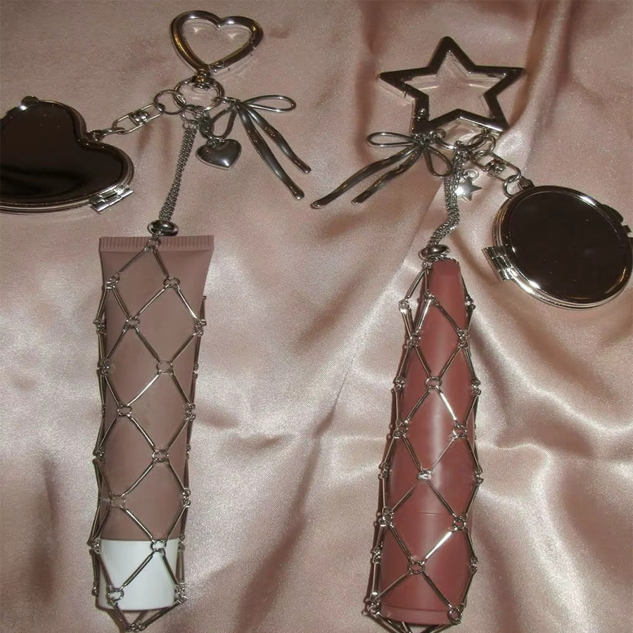 Schlüsselanhänger Edelstahl, Silber, Unisex - Bild 2