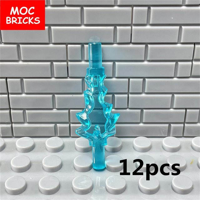 Yiran toy MOC Bausteine Eis Energie Kraftstöße Starker Blitz Actionfigur Waffe, ab 6 Jahren - Bild 1