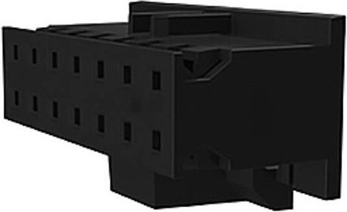 Amphenol Buchsengehäuse-Kabel 10073599-012LF in Schwarz - Bild 1