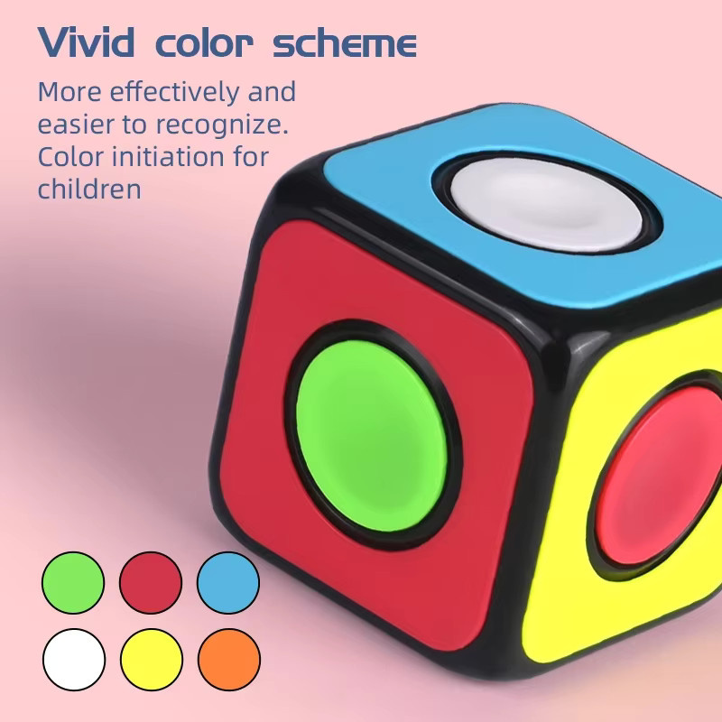 QiYi O2 Cube Spinner Magic Speed Cube, Puzzle, Lernspielzeug - Bild 4