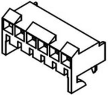 Molex Einbau-Buchsenleiste Standard 9484078 aus Kunststoff - Bild 1