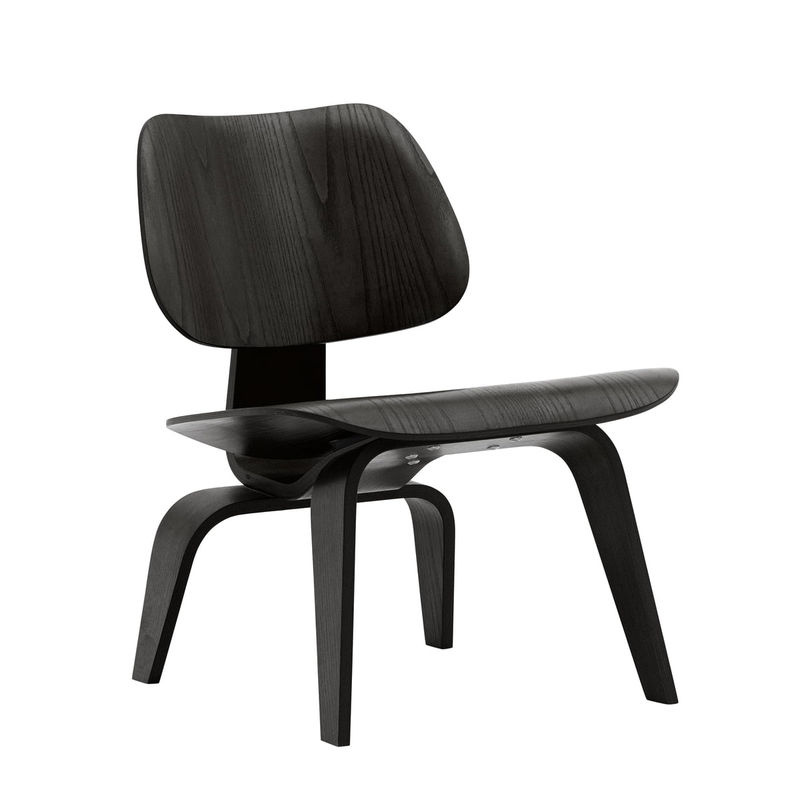 Vitra Plywood Group LCW Stuhl in Braun - Bild 2