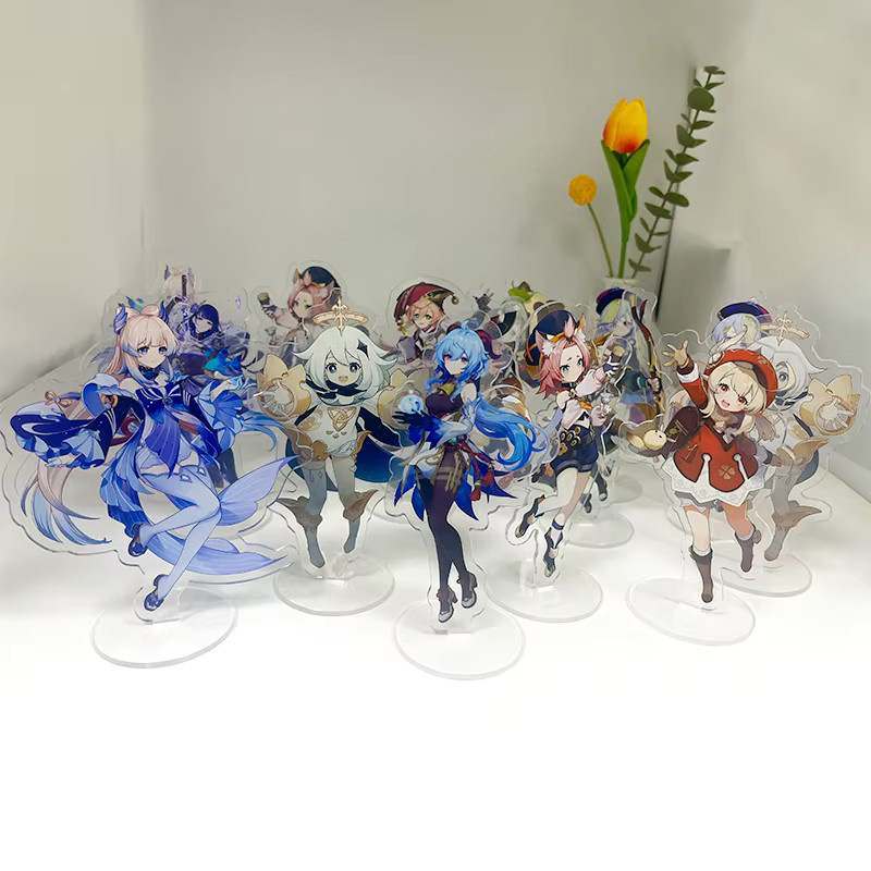 Schlüsselanhänger Acryl, Anime Charakter Cartoon, Transparent - Bild 2