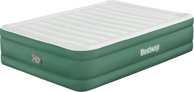 Bestway Toughlite TPU Luftbett in Grün B/T/H: 203 x 152 x 46 cm - Bild 1