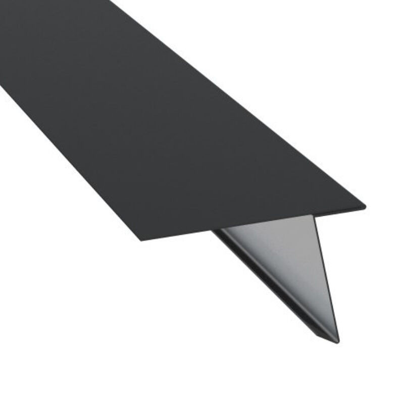 Startprofil für Stehfalz Panel von Blachotrapez GmbH aus verzinktem Stahl in Anthrazit, Länge: 2000 mm - Bild 1