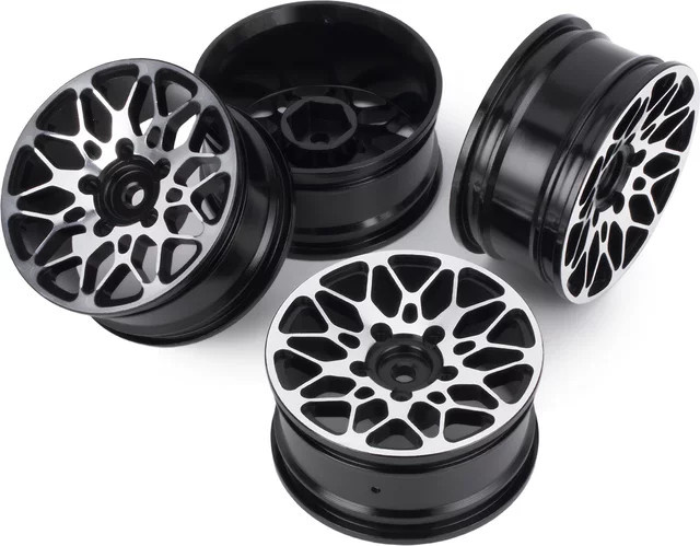 MALOM RC Aluminium 52mm Radnabe Felge 12mm Sechskant, Zubehör, Schwarz - Bild 1