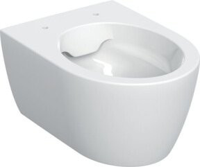Geberit Wand-WC iCon Tiefspüler in Weiß mit Rimless-Technologie und Unterputzmontage, B: 36 cm, T: 49 cm - Bild 1