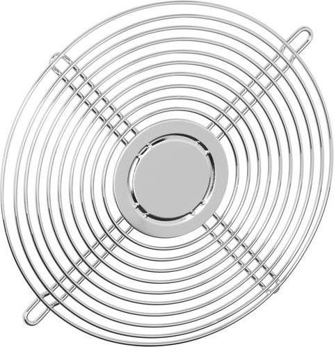 EBM Papst Lüftergitter aus Metall in Silber, B: 15,0 cm, H: 17,2 cm - Bild 1