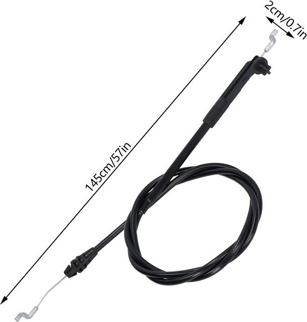 Kkmoon Flex Force 60V MAX Bremskabel aus ABS für Recycling-Mäher - Bild 1