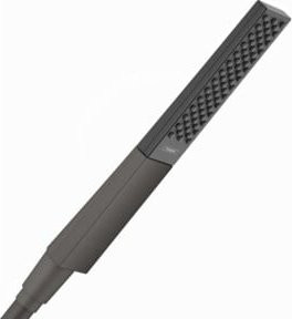 Hansgrohe Rainfinity 100 EcoSmart Stabhandbrause in Matt Schwarz mit Mist Strahltyp und Anti-Kalk-Funktion - Bild 1