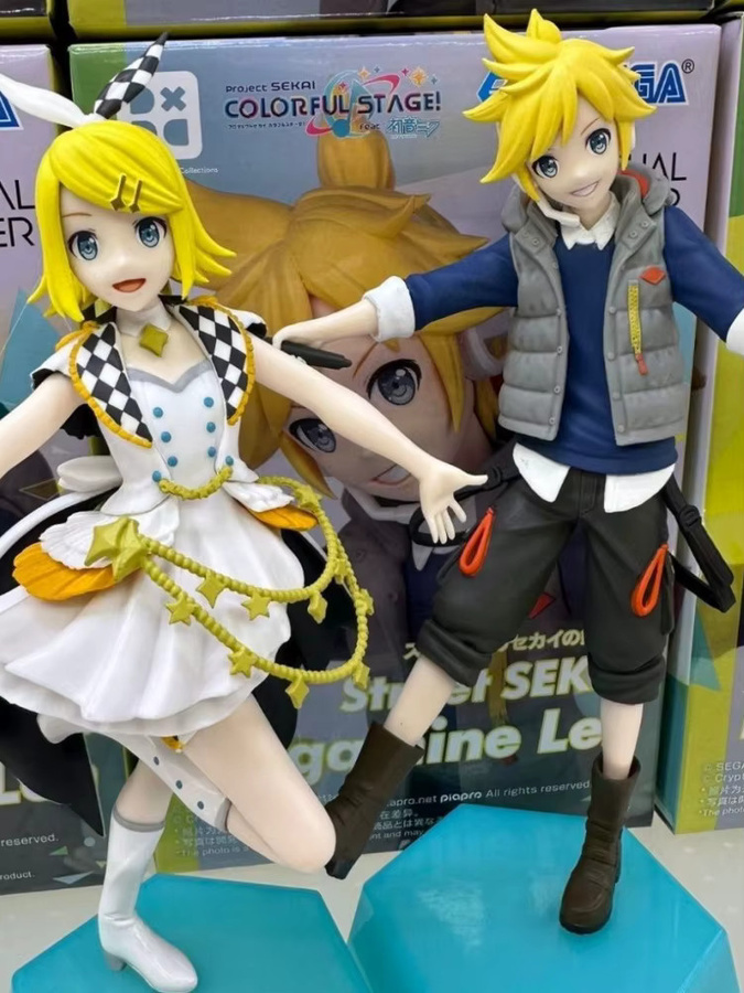 Sega Hatsune Miku Colorful Stage Anime Sekai Project Figuren, Set - Bild 4