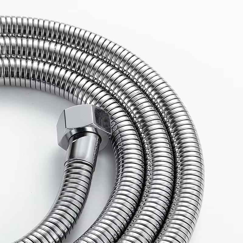 Boen Badezimmer-Handbrauseschlauch aus Edelstahl in Silber - Bild 4