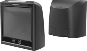 Honeywell Solaris XP 7990G 2D Präsentationsscanner mit EAS-Deaktivierung und OCR in Schwarz, vertikale Ausführung, USB und RS232 Kit - Bild 1