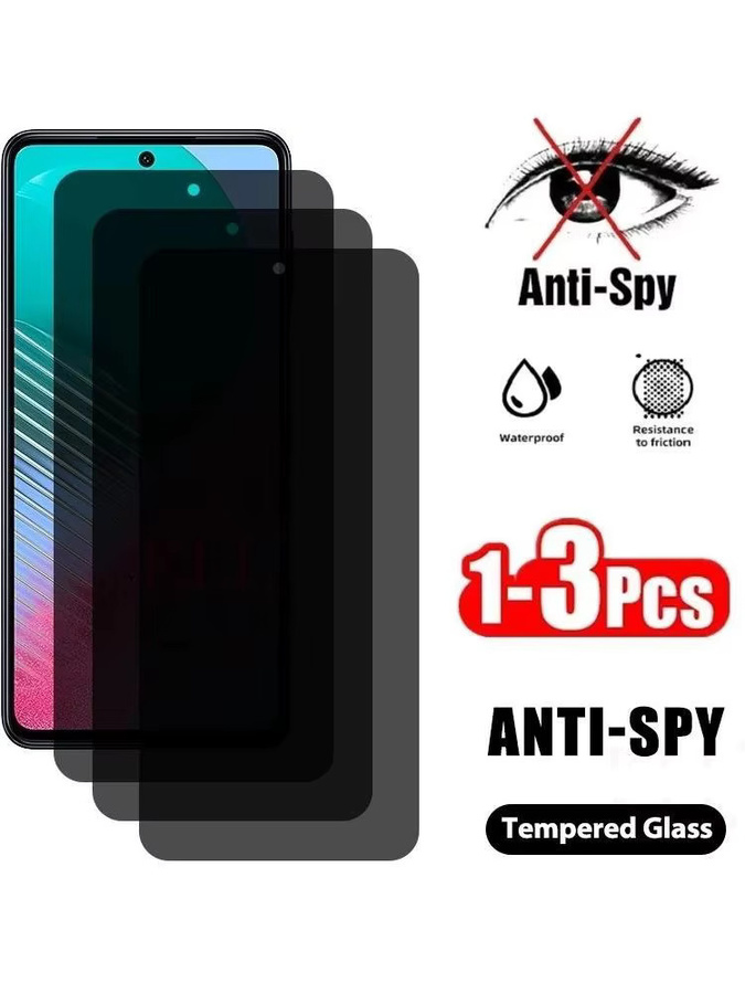 Sichtschutz Panzerglas für Samsung Galaxy A72 A73 M52 M54 F54 A71 5G Anti-Spy aus gehärtetem Glas, transparent - Bild 7
