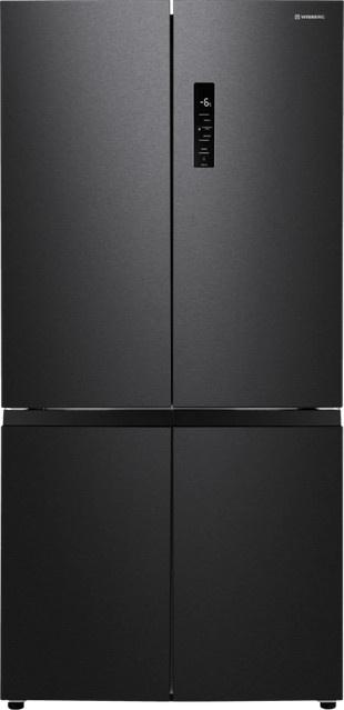 Wisberg WBCDND522CB French Door Kühlschrank in Schwarz mit Zero Degree Zone und feuchtigkeitsgesteuerter Schublade - Bild 1