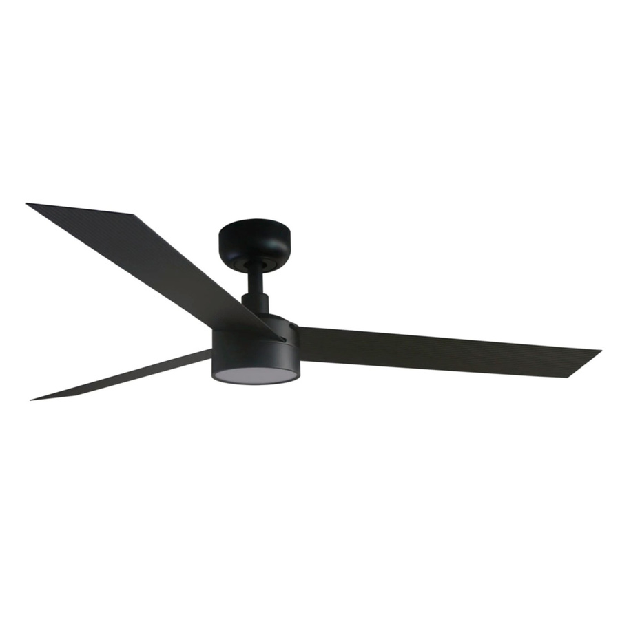 FARO Deckenventilator Cruiser L Schwarz mit LED Beleuchtung und Fernbedienung, Durchmesser: 132 cm - Bild 2