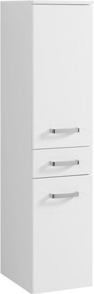 HELD MÖBEL Midischrank Bologna in Weiss, Hochglanz, B/T/H: 30 x 35 x 130 cm - Bild 1
