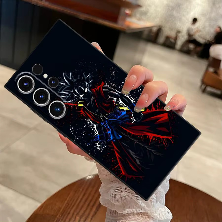 Schwarze weiche Handyhülle mit Dragon Ball Design für Samsung Galaxy S20, S21 FE, S23 Ultra, S24 Plus und S25 Edge - Bild 4