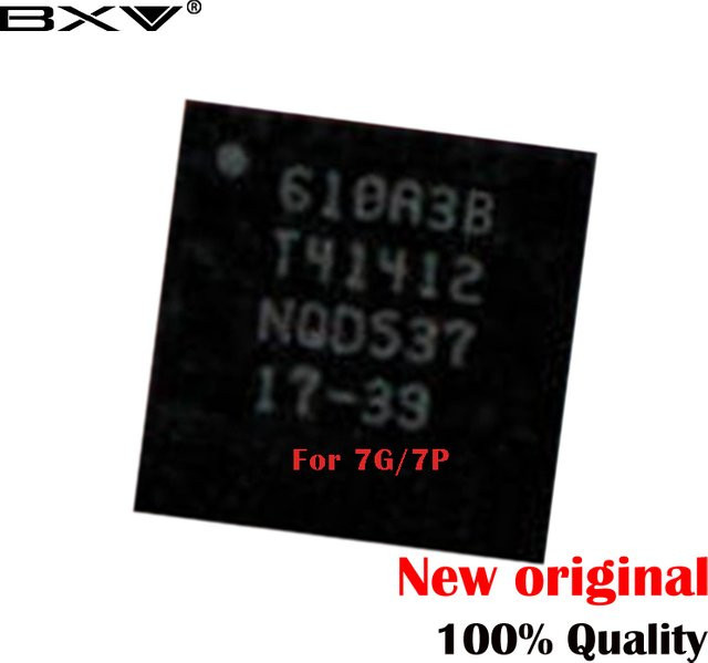 10 Stück Tristar U2 U4001 USB-Ladegerät IC für Samsung Galaxy 7 7-Plus, 36 Pins, Schwarz - Bild 1