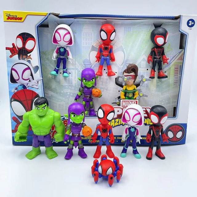 Marvel Spiderman Legends Spidey und seine erstaunlichen Freunde, Actionfigur, ab 3 Jahren - Bild 1