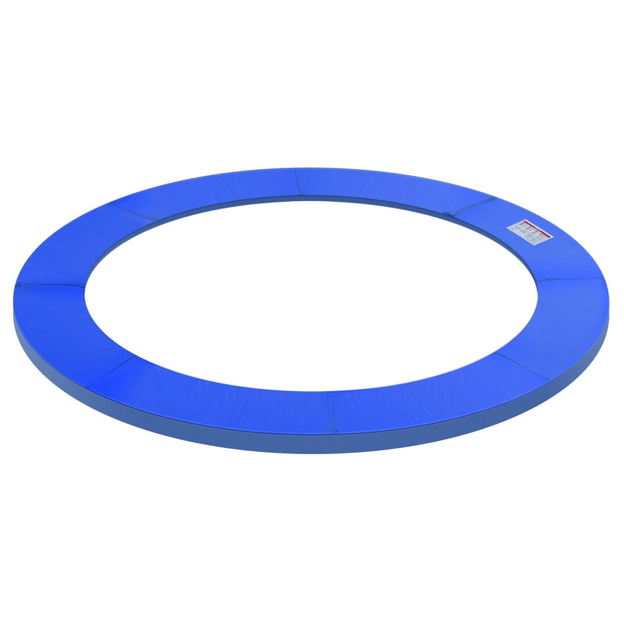 HOMCOM Trampolin Zubehör Set mit Randabdeckung, Sicherheitsnetz, Wetterplane und Leiter in Blau für Durchmesser 244 cm bis 457 cm - Bild 2