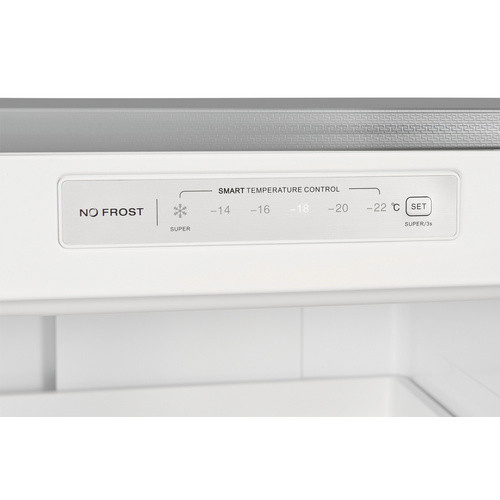 Exquisit NoFrost Gefrierschrank GS231-NF-H-040C in Silber, B/T/H: 54 x 60 x 143 cm, 161 l - Bild 2