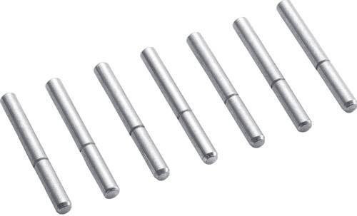 Hager KJ03Z Klemmenblockzubehör Steckteil aus Metall in Silber 63A 7 Stück - Bild 1