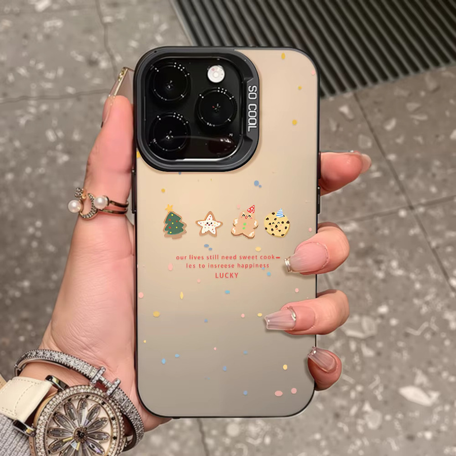 Stoßfeste iPhone Hülle im Winter-Weihnachts-Stil mit mattem IMD-Finish für Apple iPhone 17 Pro Max, 16, 15, 14, 13, 12, 11 Pro Max - Bild 3