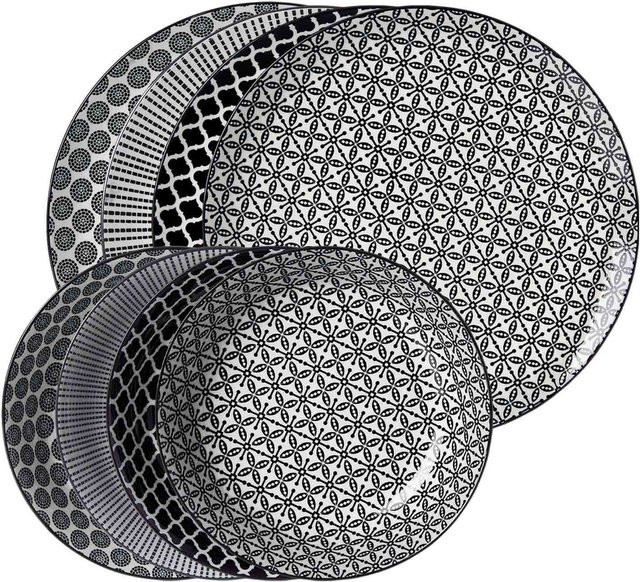 Ritzenhoff & Breker Tafelservice Takeo Mixed 8er Set in Black und Multicolour - Bild 1