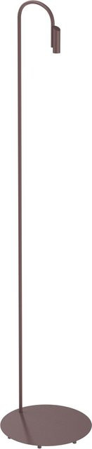 Flos Caule Outdoor Bodenleuchte in Braun mit dimmbarer LED aus Aluminium und Edelstahl - Bild 1