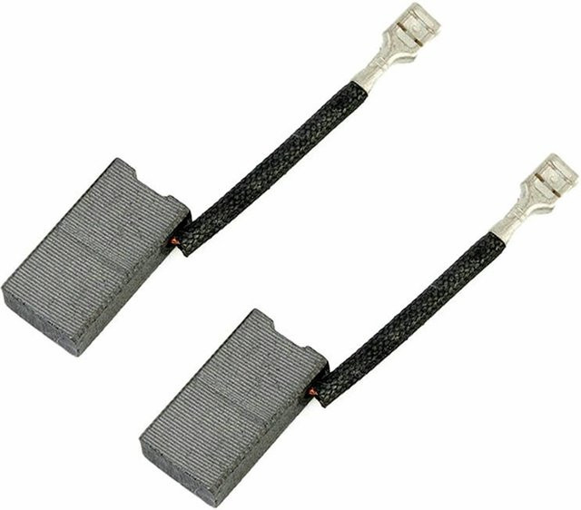 DeWalt Kohlebürsten Set 2 Stück für DW368 und DW708 Motoren Ersatzteil 381028-02 381028-08 - Bild 1