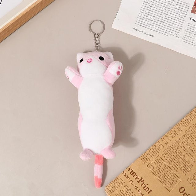Quatoa Katze Plüsch Puppe, Stofftier, rosa - Bild 1
