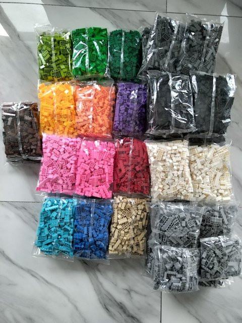 Jkela Große Bausteine, Bunt / Mehrfarbig, Set / Bundle - Bild 1