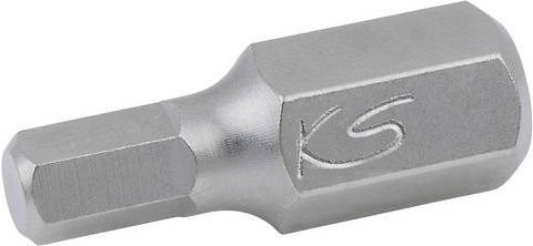 KS Tools Innensechskant-Bit 10mm Antrieb, 8mm Abtrieb, 30mm Länge, Silber - Bild 1