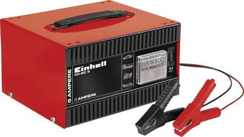 Einhell Kfz-Ladegerät CC-BC 5 in Rot/Schwarz - Bild 1