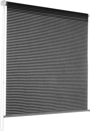 casa pura Mini Fashion Rollo Deluxe Stripe in Anthrazit