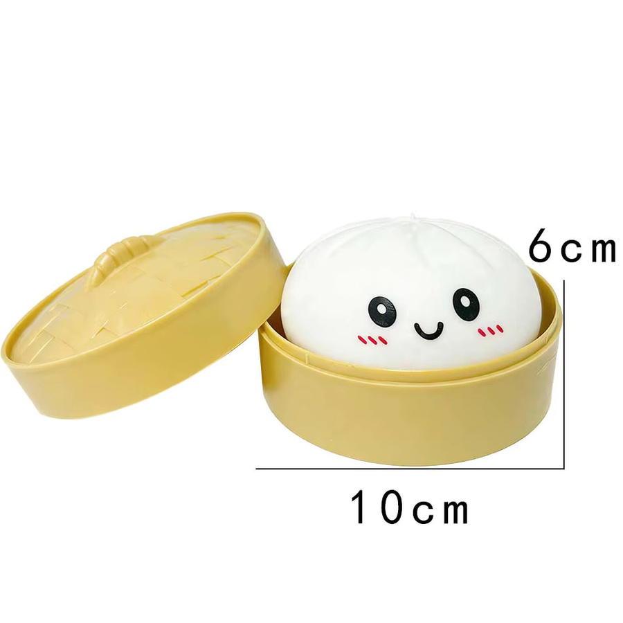 Bandai Simulations-Flash-Dumpling-Druckball, langsam zurückfedernd, weicher Quetschball zur Dekompression - Bild 2